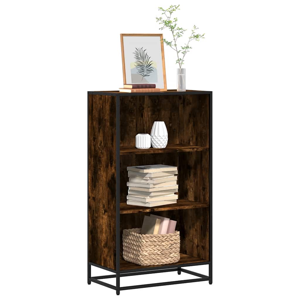 Bücherregal Schwarz 60x35x139 cm Holzwerkstoff