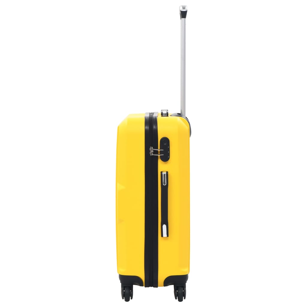 Hartschalen-Trolley-Set 3 Stk. Lila ABS