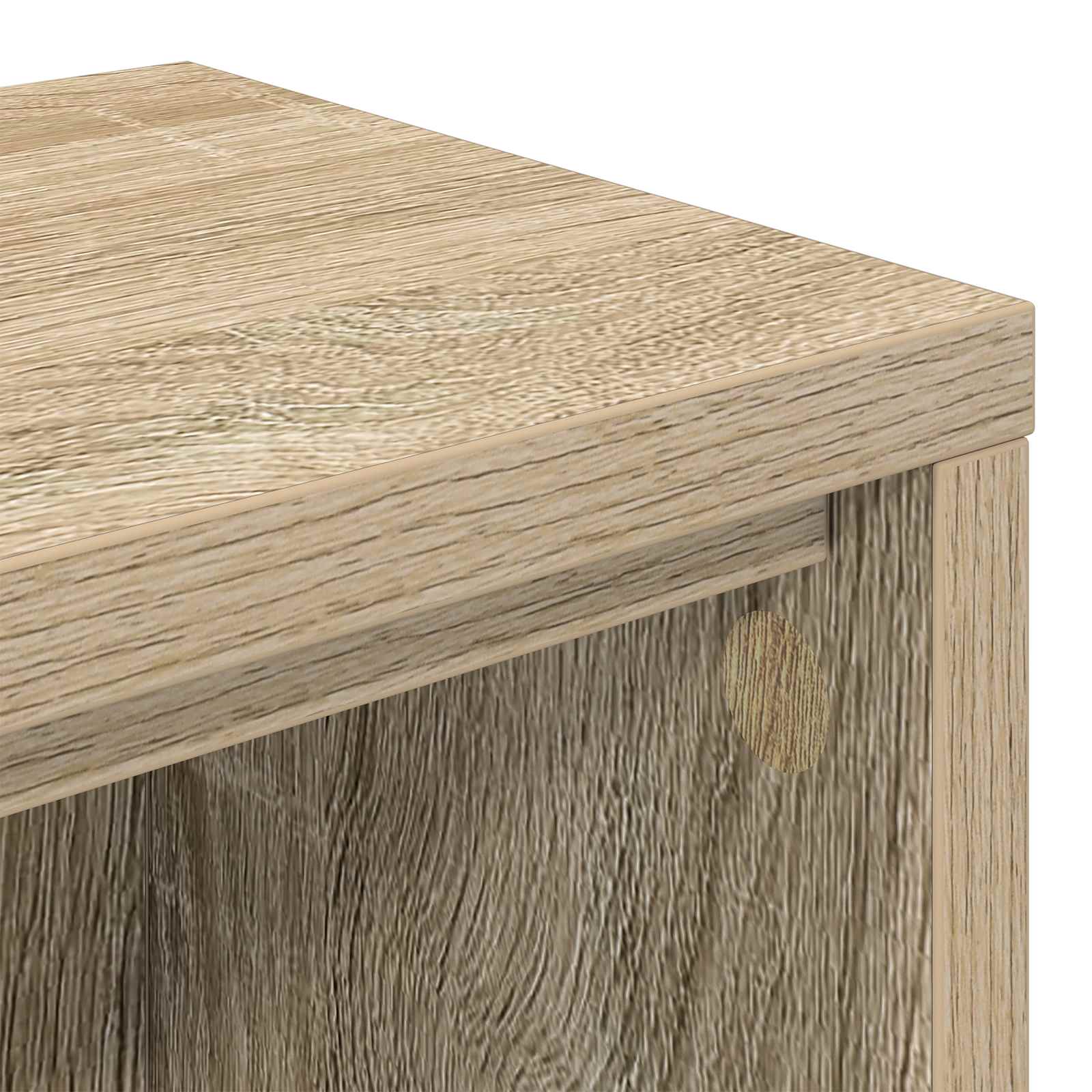 Studiotisch Weiß 152 x 36 x 19,5 cm Holzwerkstoff