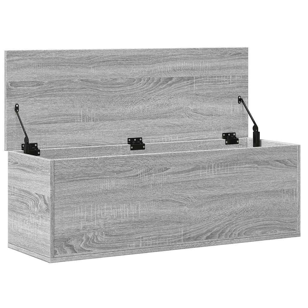 Aufbewahrungstruhe Weiß 84x42x46 cm Holzwerkstoff