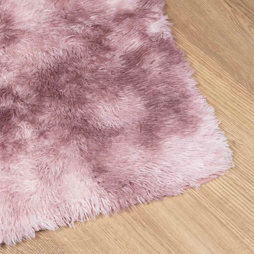 Teppich Shaggy Hochflor NAVARRA Beige 60x100 cm Polyester