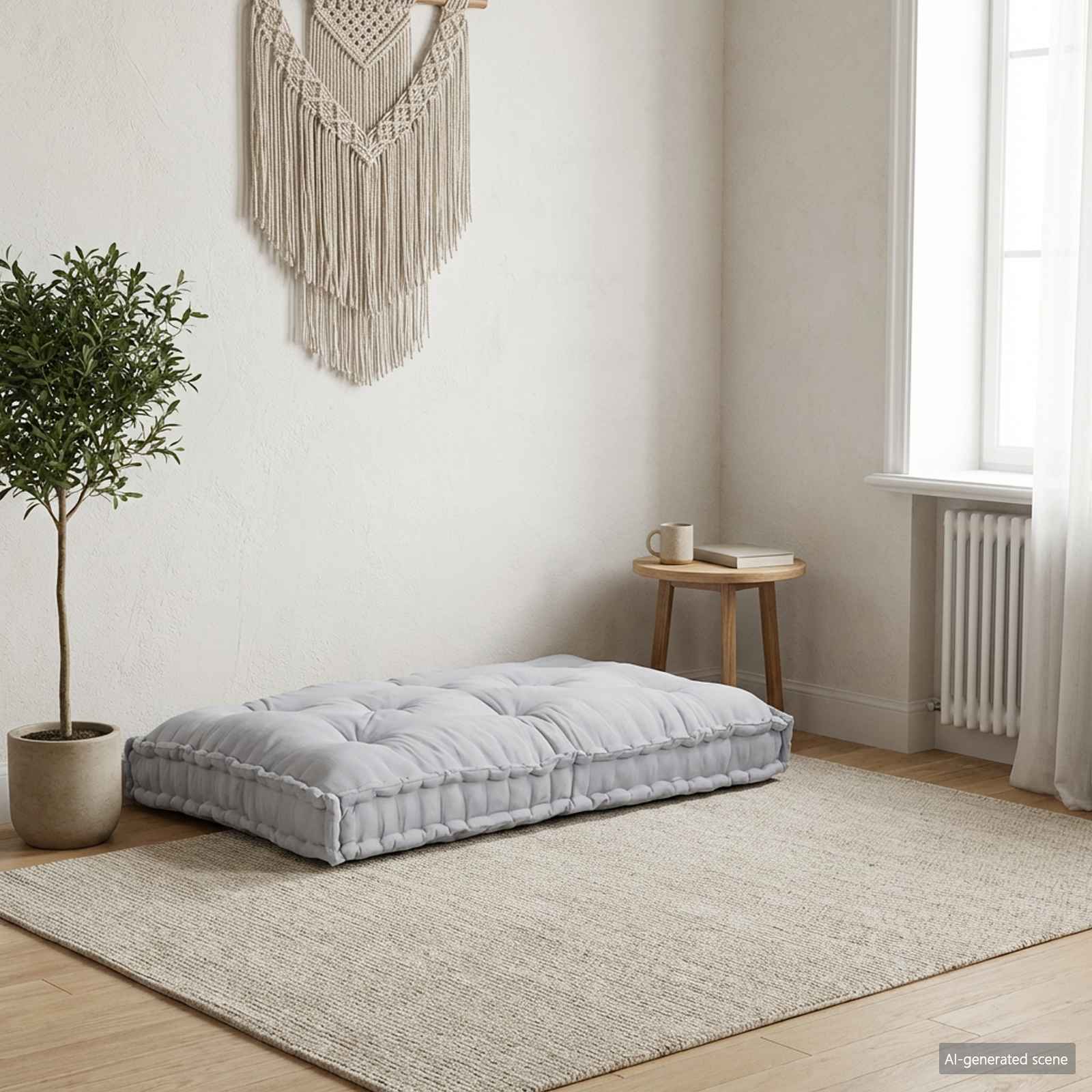 Palettensofa-Auflage Mehrfarbig Stoff Patchwork