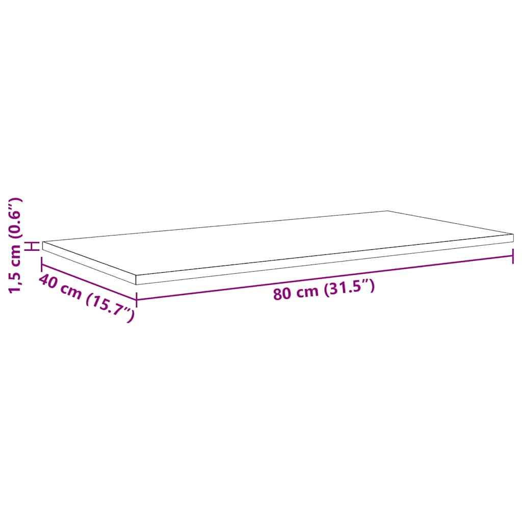 Bücherregal-Bretter 4 Stk. Weiß 40x10x1,5 cm Holzwerkstoff