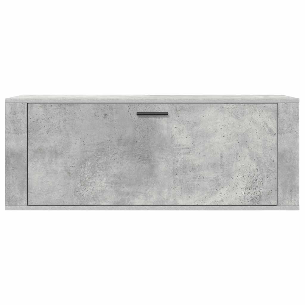 Wand-Schuhschrank Weiß 100x35x38 cm Holzwerkstoff
