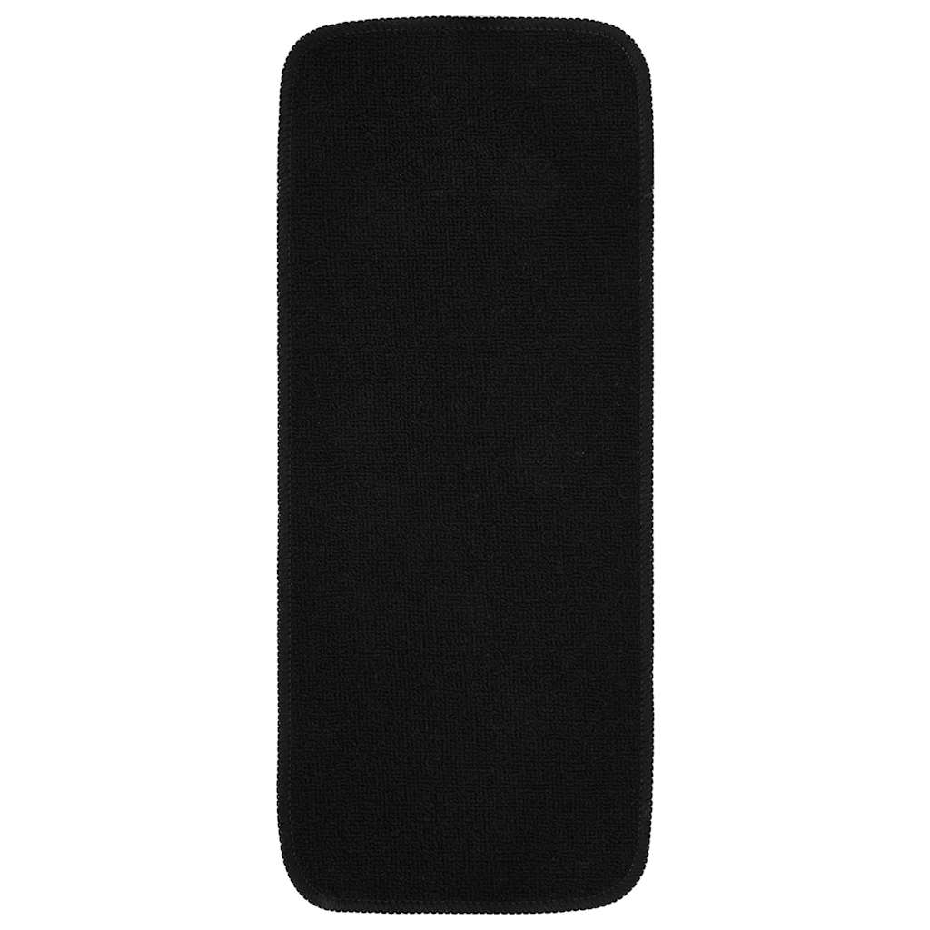 Antirutsch Stufenmatten 15 Stk. 60x25 cm Anthrazit Rechteckig