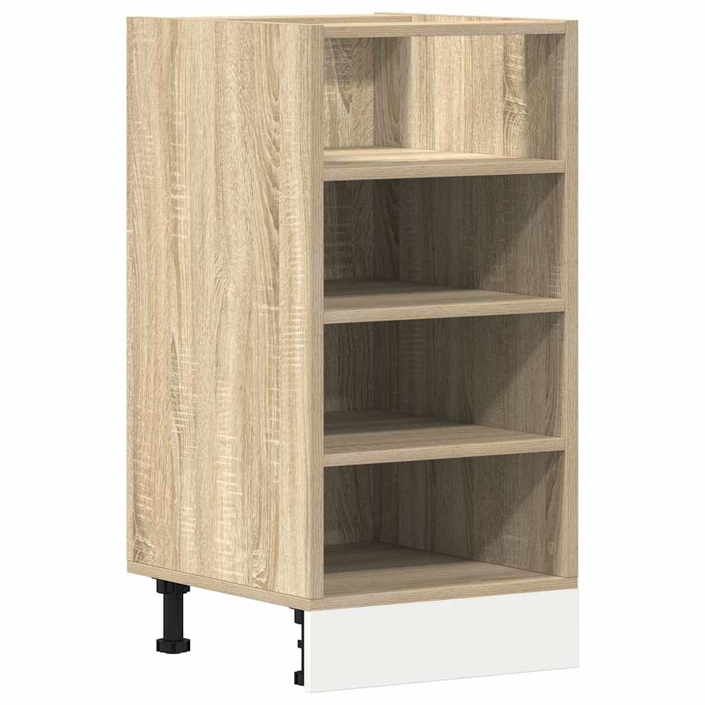 Unterschrank Lyon Weiß 60x46x81,5 cm Holzwerkstoff