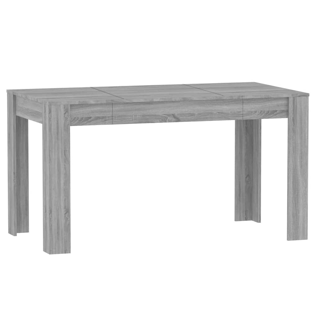 Esstisch Weiß 140x74,5x76 cm Holzwerkstoff