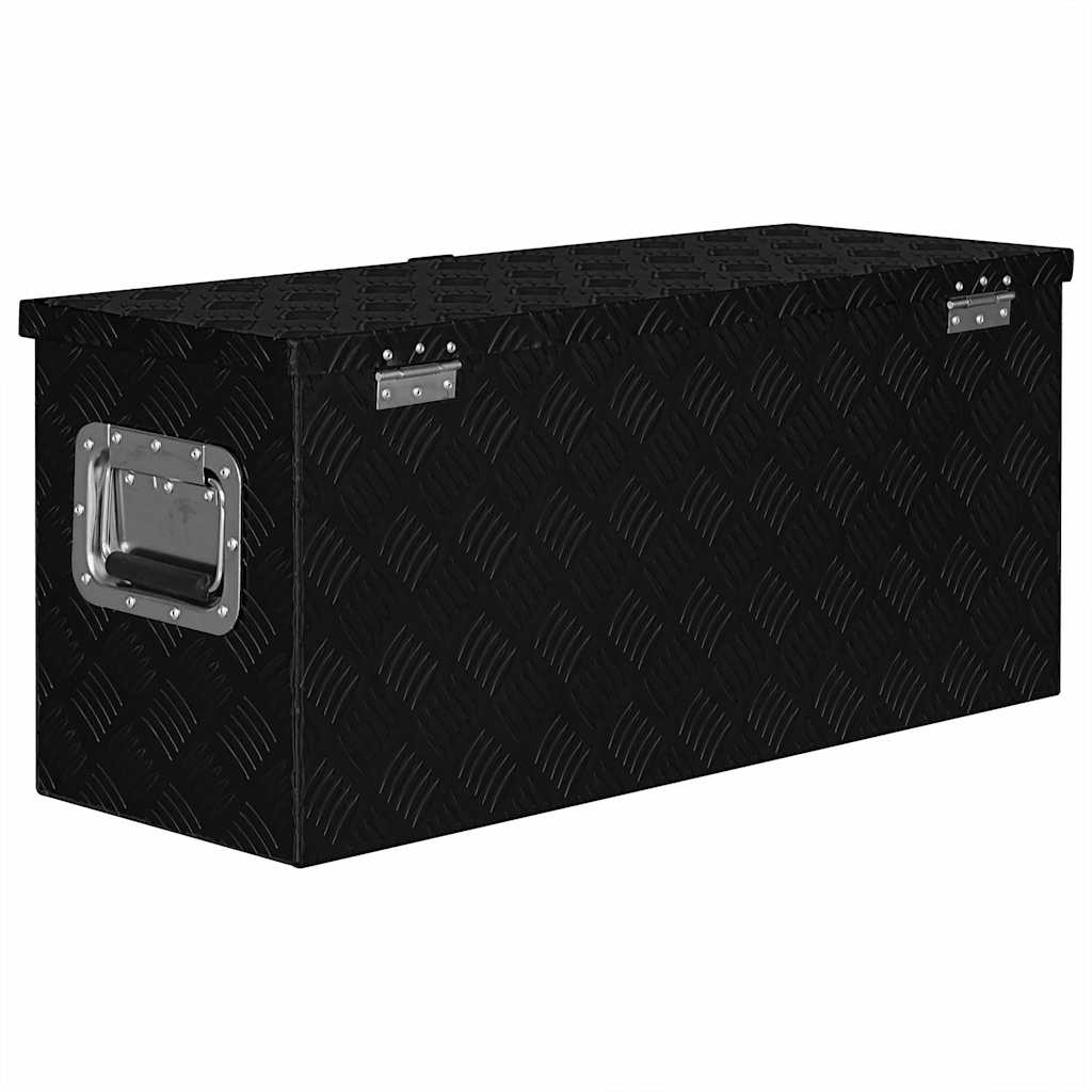 Aluminiumkiste 110,5×38,5×40 cm Silbern