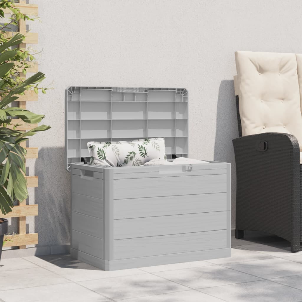 Outdoor-Kissenbox Anthrazit 77,5x44,5x53 cm Polypropylen