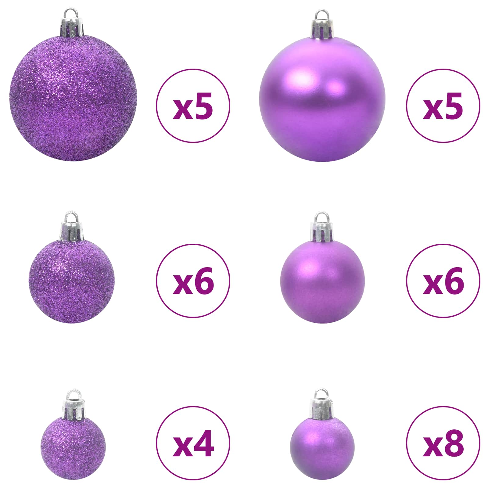 Künstlicher Weihnachtsbaum Weiß 120 cm PVC und Stahl