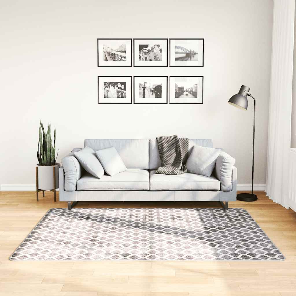 Teppich Waschbar Mehrfarbig 160x230 cm