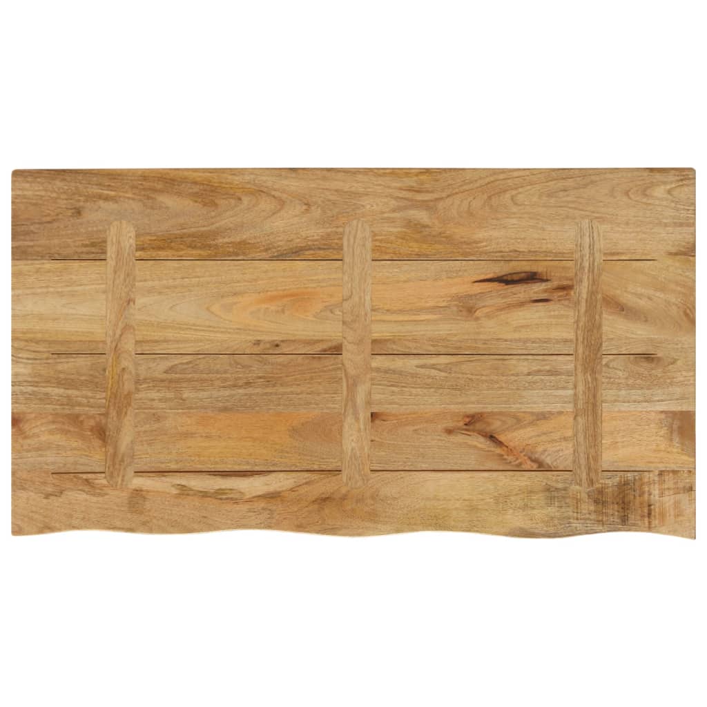 Wandregal 40x20x2,5 cm Rechteckig Massivholz Akazie Baumkante
