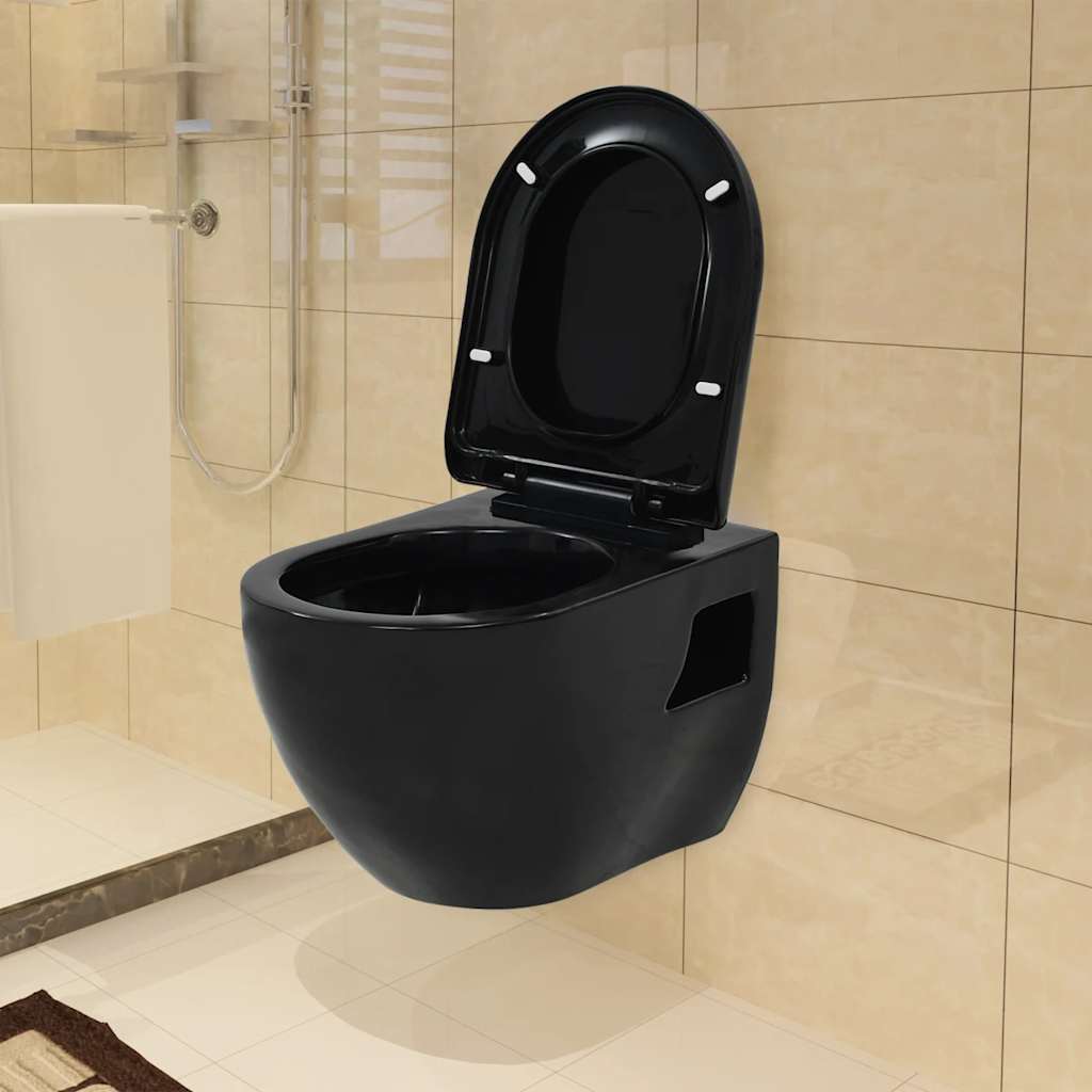 Wand-WC Keramik Weiß