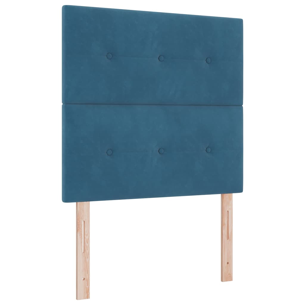 Kopfteil Hellgrau 80 cm Samt
