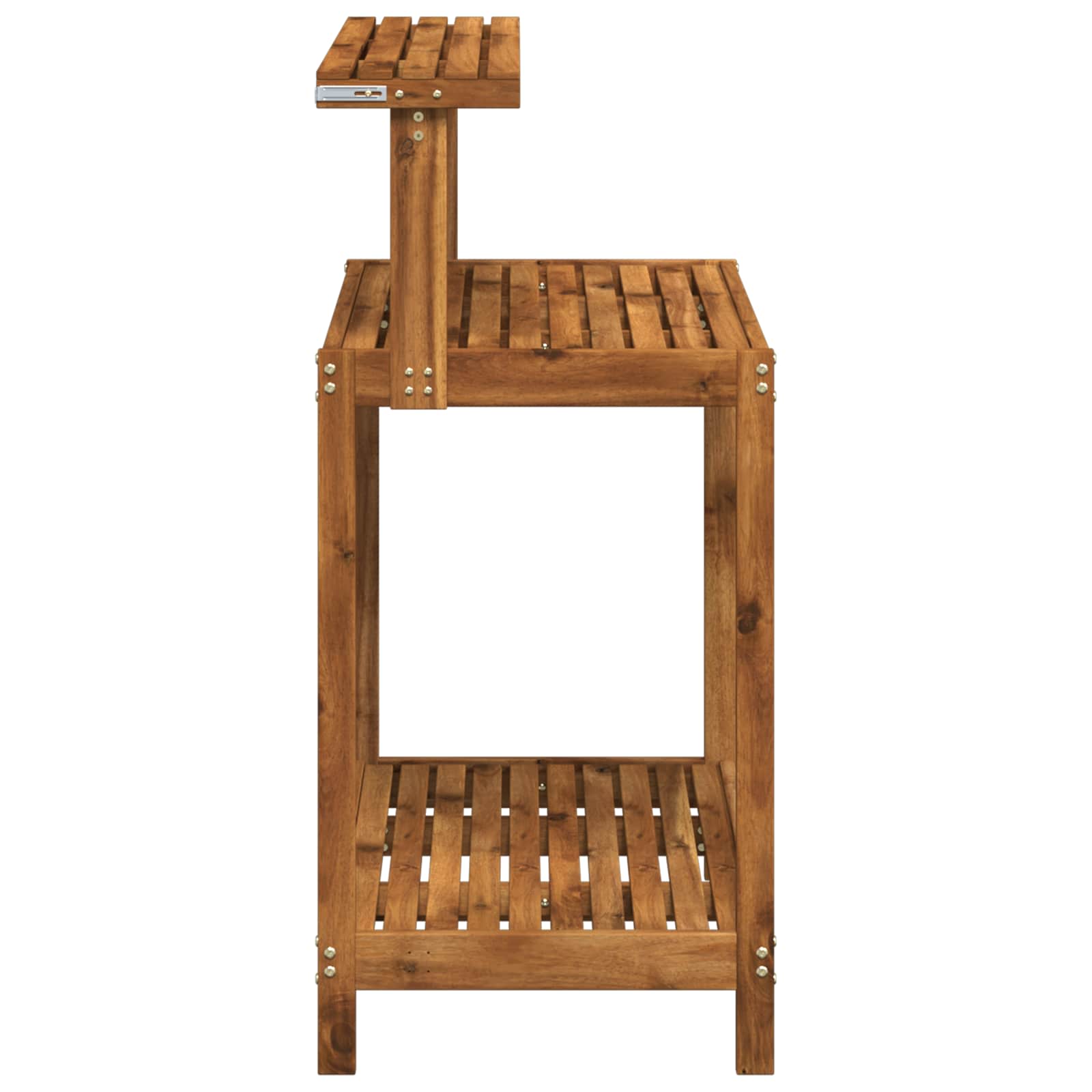 Outdoor Umtopfbank 56,5 x 48,5 x 107 cm Massivholz Akazie Natur