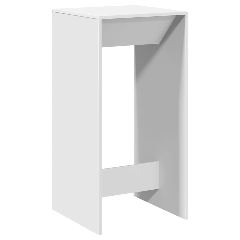 Bartisch Schwarz Eichen-Optik 102 x 50 x 103,5 cm Holzwerkstoff