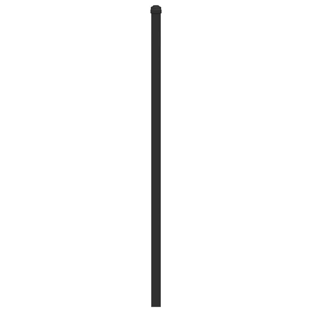Ersatz-Kopfteil Räuchereiche 75 cm Holzwerkstoff und Stahl