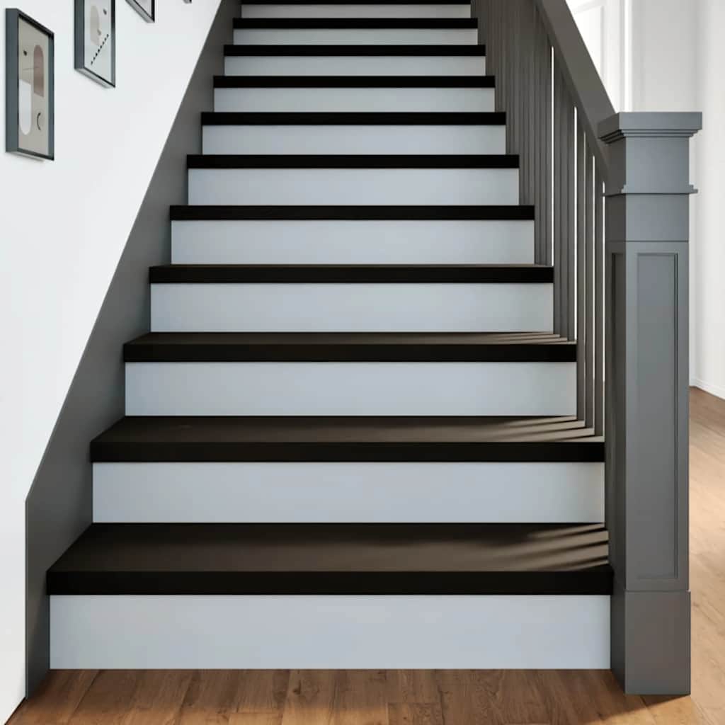 Treppenstufen 4 Stk. Unbehandelt 70x25x2 cm Massivholz Eiche