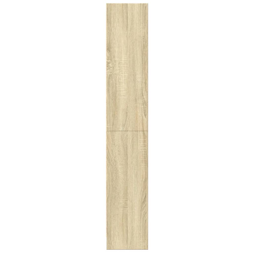 Bücherregal Weiß 40x24x75 cm Holzwerkstoff