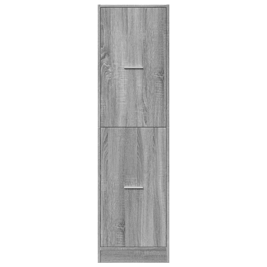 Apothekerschrank Weiß 30 x 41 x 174,5 cm Holzwerkstoff