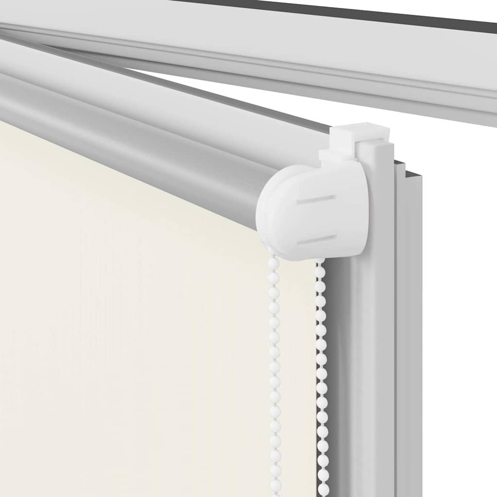 Verdunkelungsrollo 84,4 x 175 cm, Stoffbreite 80 cm, Weiß