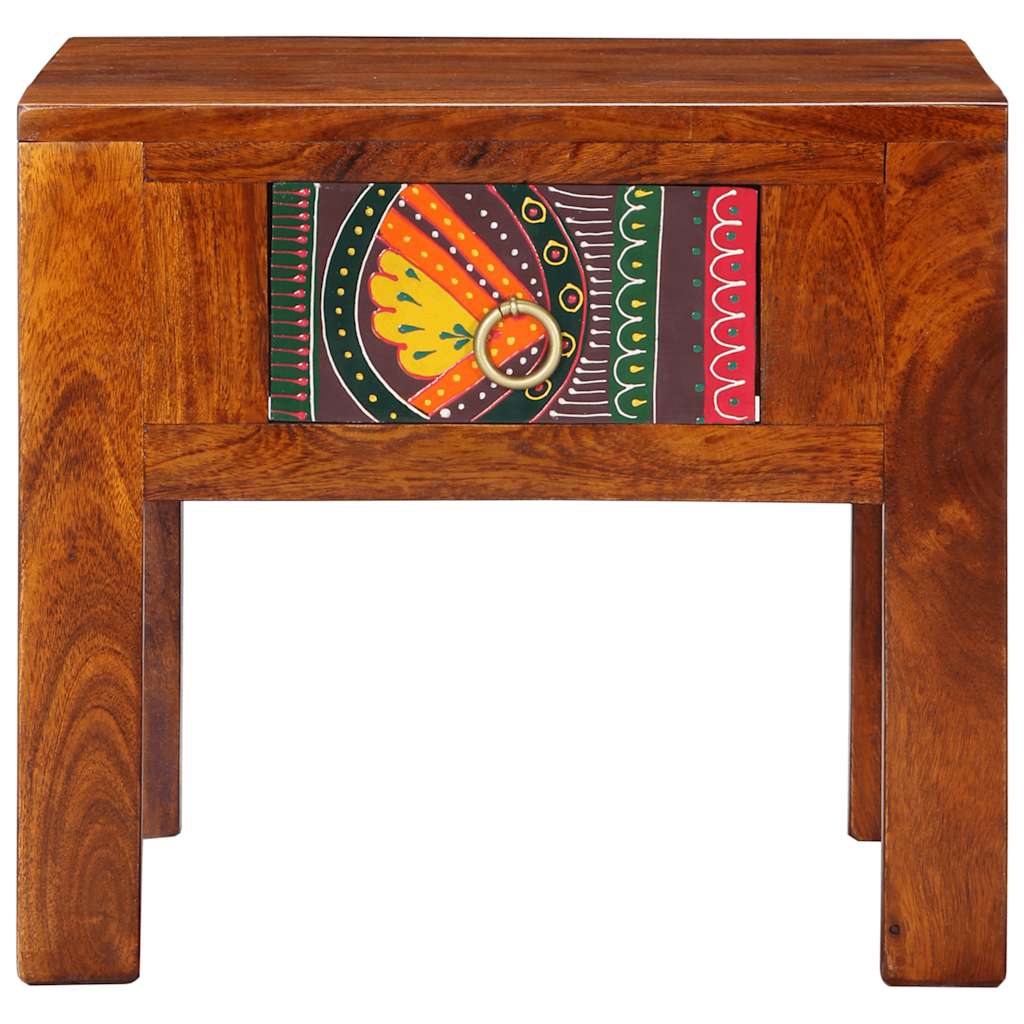 Nachttisch 40x35x45 cm Massivholz Akazie