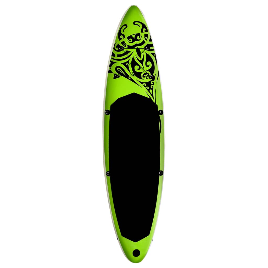 Aufblasbares Stand Up Paddle Board Set 305x76x15 cm Blau
