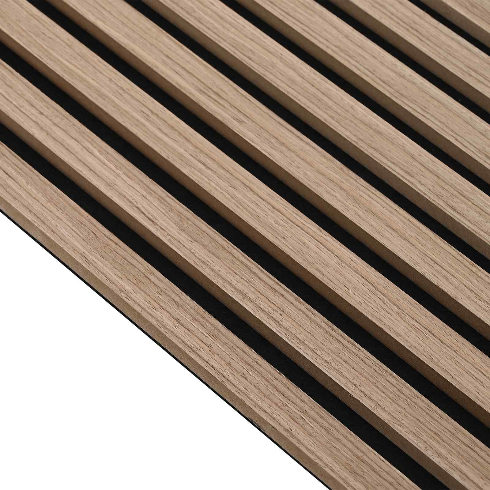 Wandpaneele 2 pcs Natur 60,5 x 60 cm