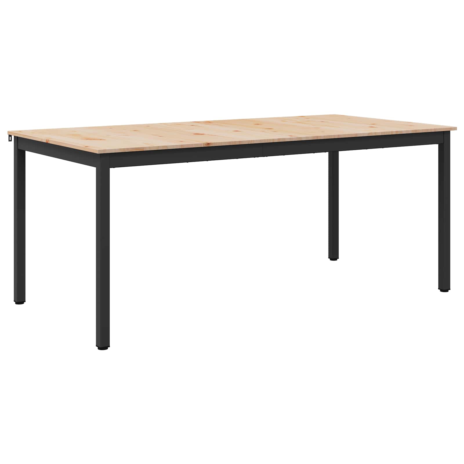 Esstisch Natur 200 x 100 x 75 cm Massives Kiefernholz