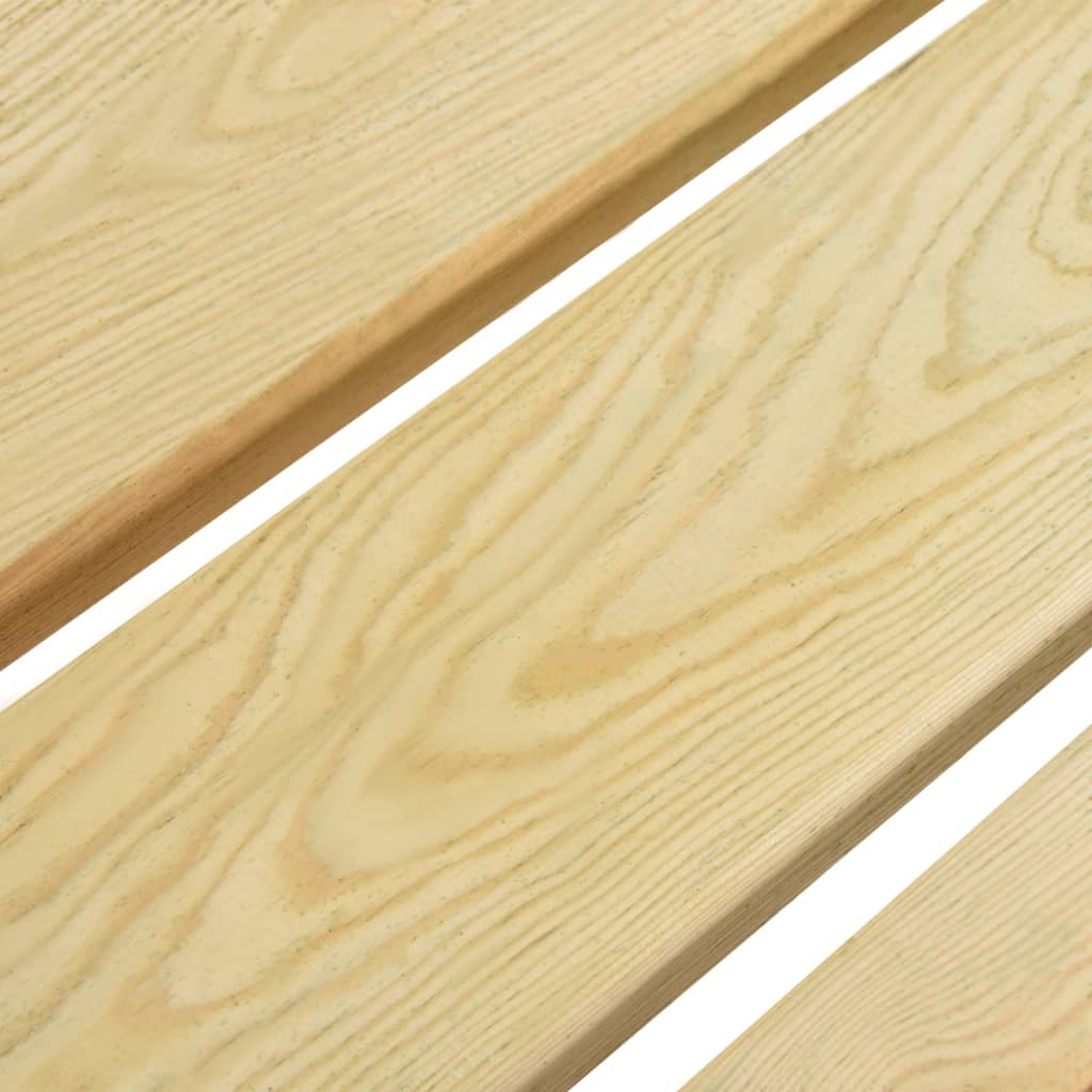 Gartenbank 140 cm Imprägniertes Kiefernholz