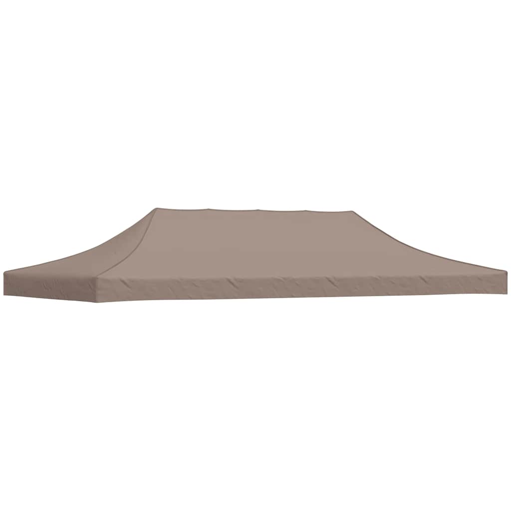 Partyzelt-Dach 3x3 m Beige 270 g/m²