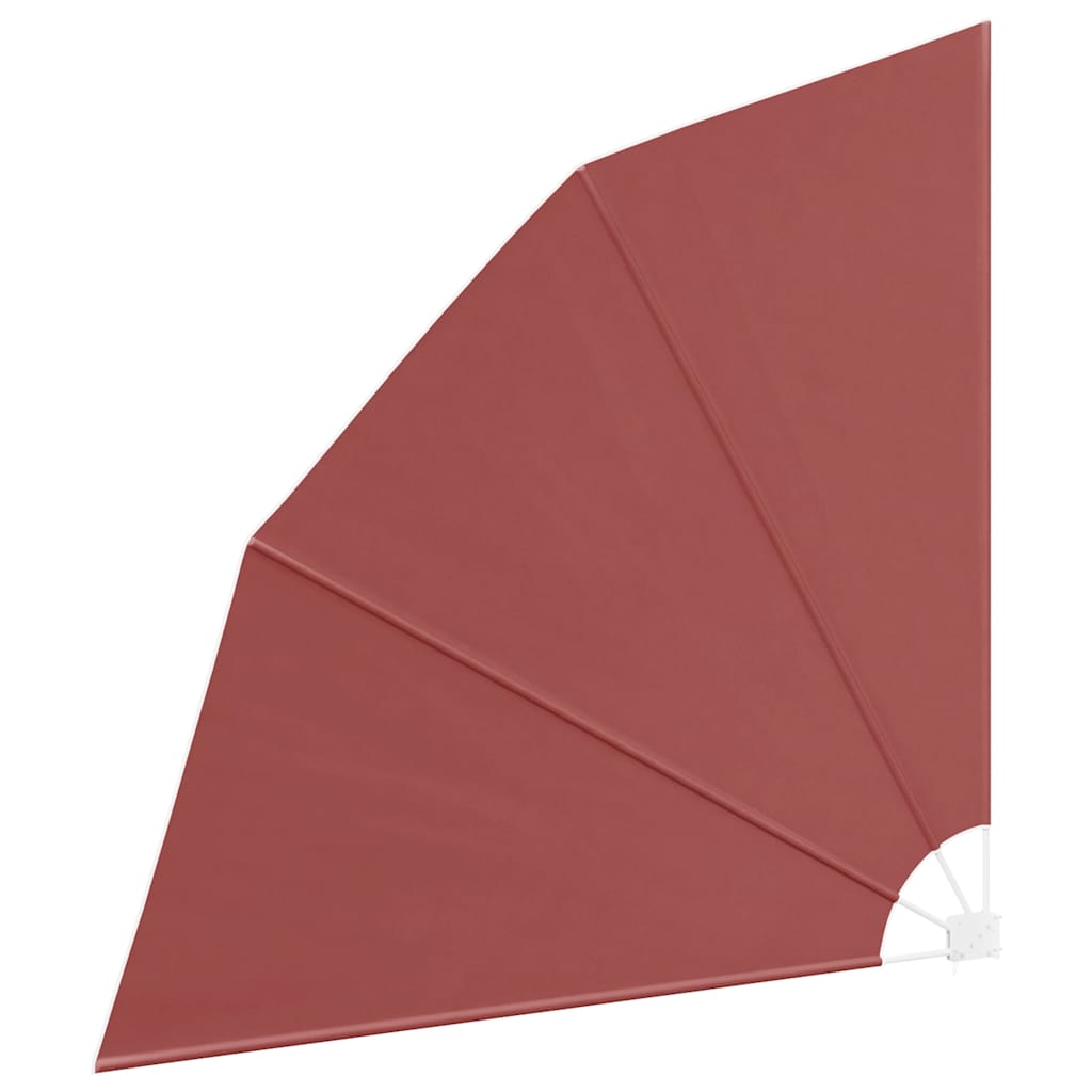 Faltbarer Balkonfächer Grau 210×210 cm