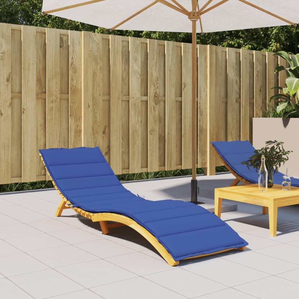Liege-Kissen Blatt Blattmuster 200 x 70 x 3 cm Oxford-Stoff