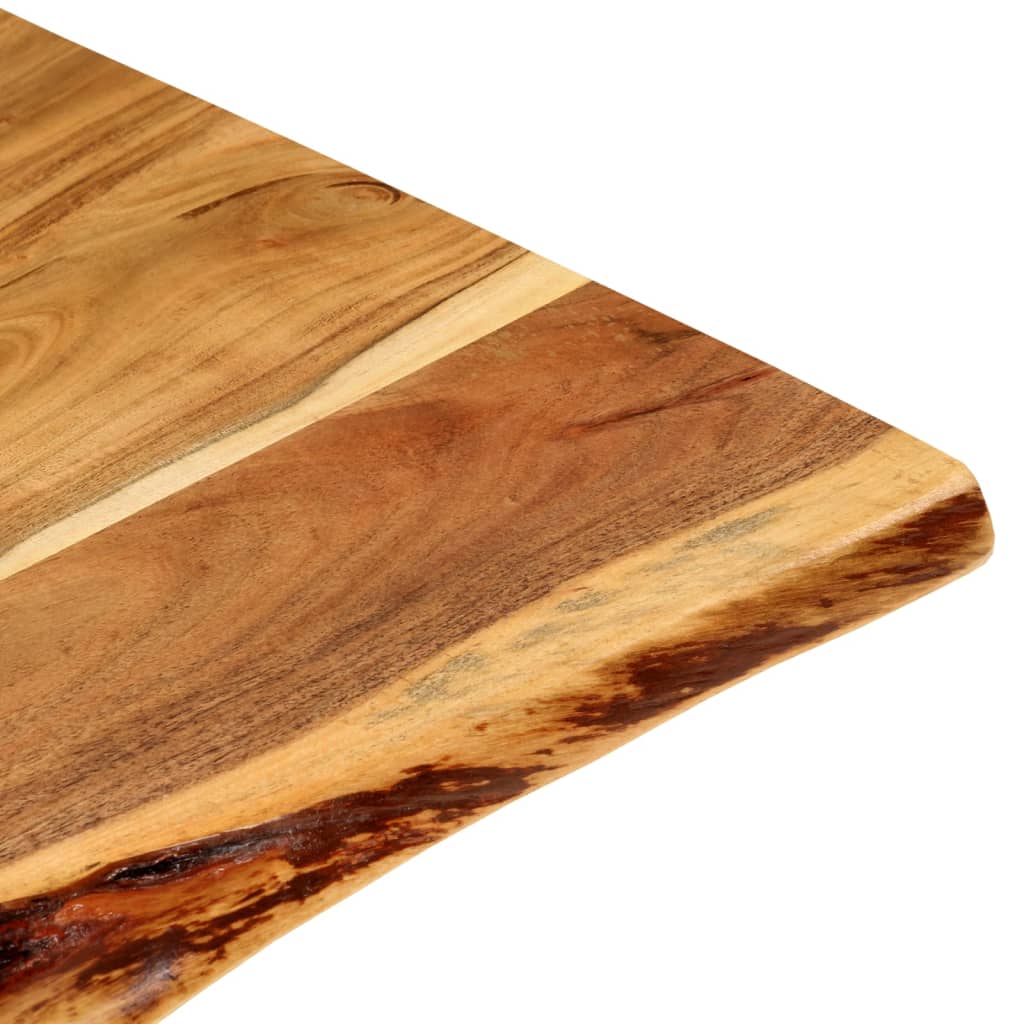 Badezimmer-Waschtischplatte Massivholz Akazie 100x52x2,5 cm