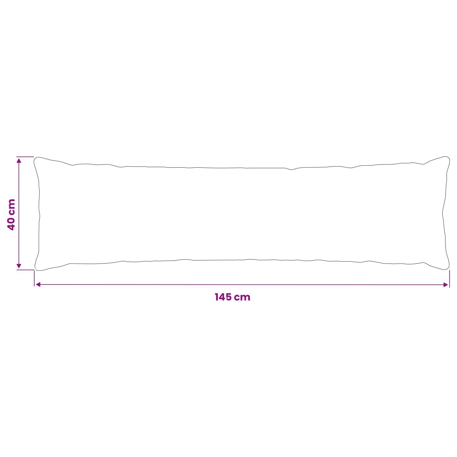 Kissenbezug 2 Stk. HOUTEN Dunkelgrau 30 x 30 cm Chenille-Stoff