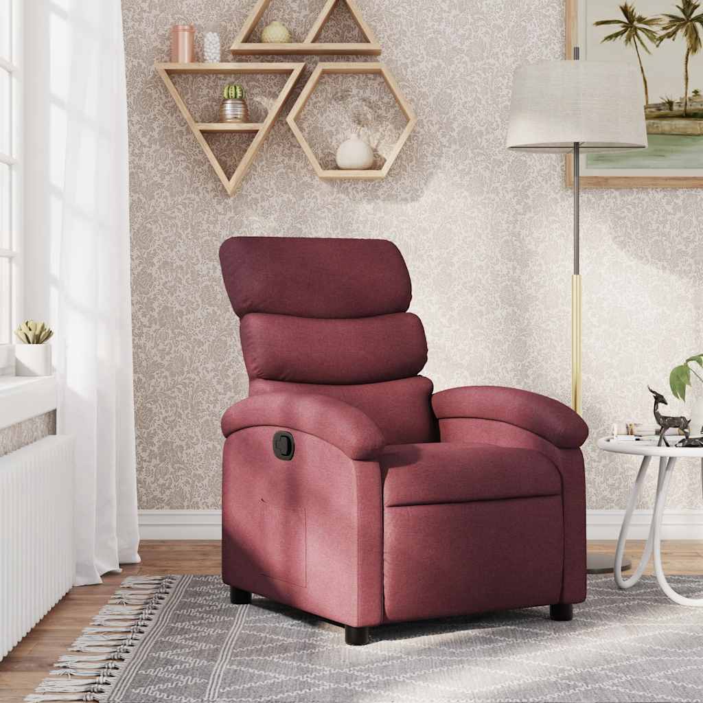Relaxsessel Elektrisch Hellgrau Stoff