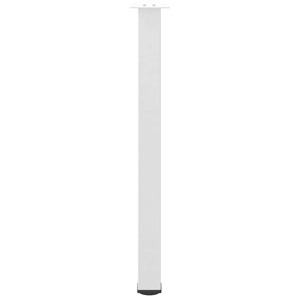 Bartischbeine 4 Stk. Schwarz 100-102 cm Stahl