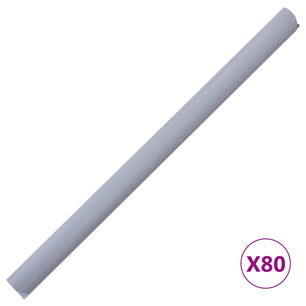 Garten-Sichtschutz 4 Stk. PVC 35x0,19 m Grün