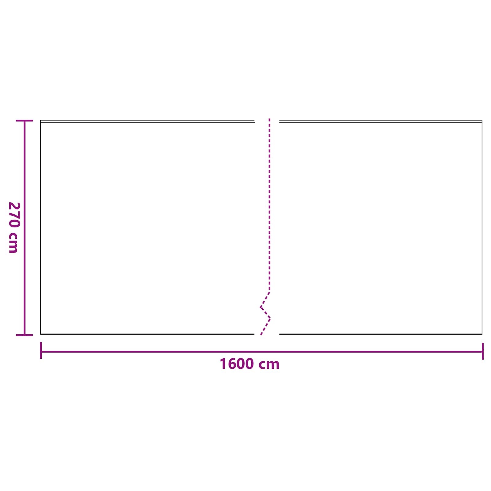 Staubschutzfolie mit Klebeband 6 pcs Transparent 30 x 3300 cm
