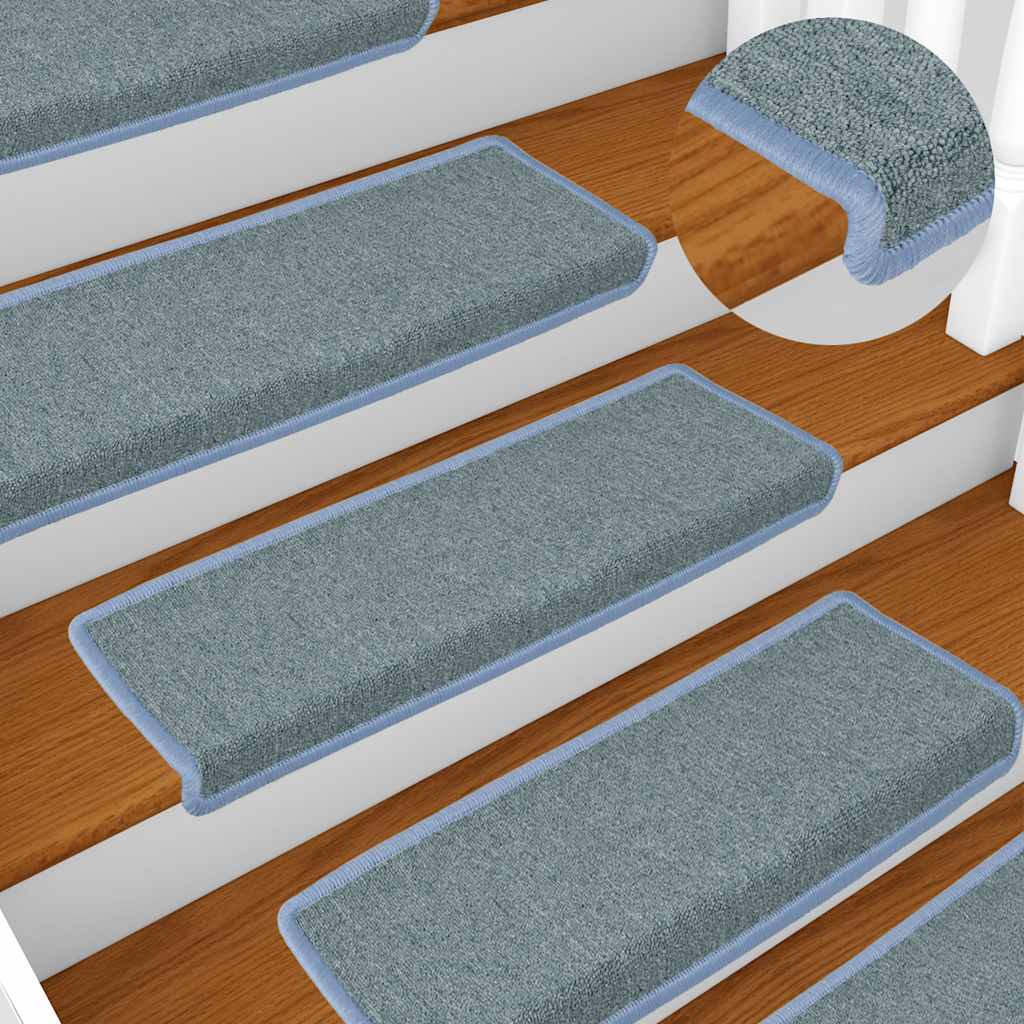 Stufenmatten 15 Stk. 65x21x4 cm Anthrazit Rechteckiger Rand
