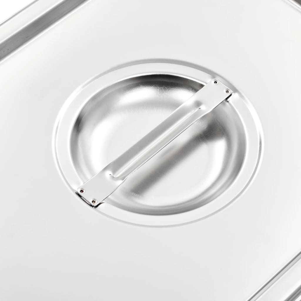 Deckel für GN 1/4 Behälter 4 Stk. Edelstahl