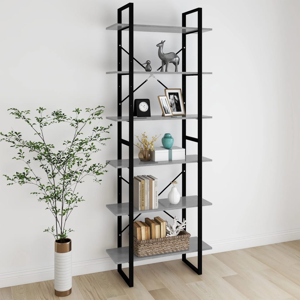 Bücherregal Weiß 80x30x105 cm Holzwerkstoff