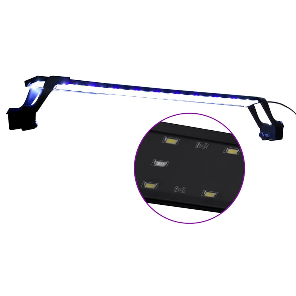 LED-Aquariumleuchte mit Klemme 25-45 cm Blau und Weiß