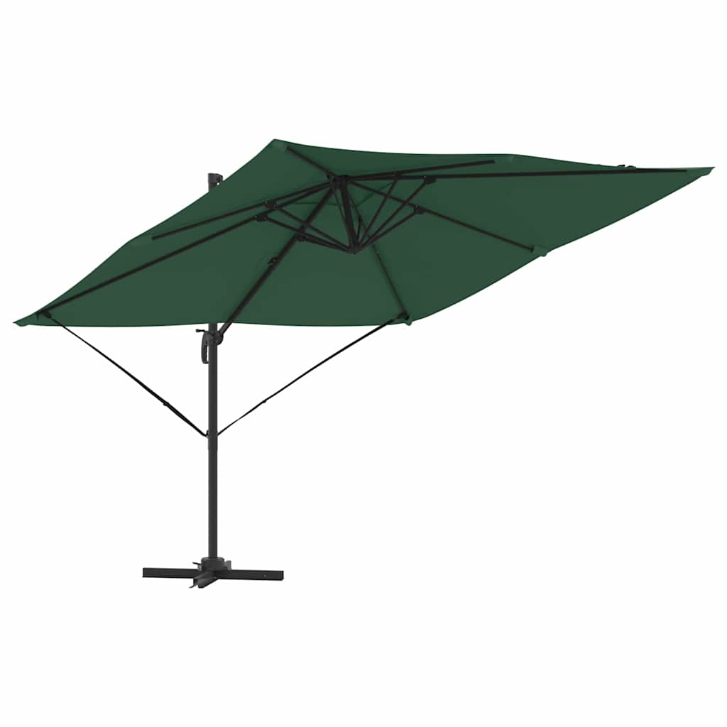 Roma Parasol Beige 286 x 284 x 265 cm Aluminium und Polyester