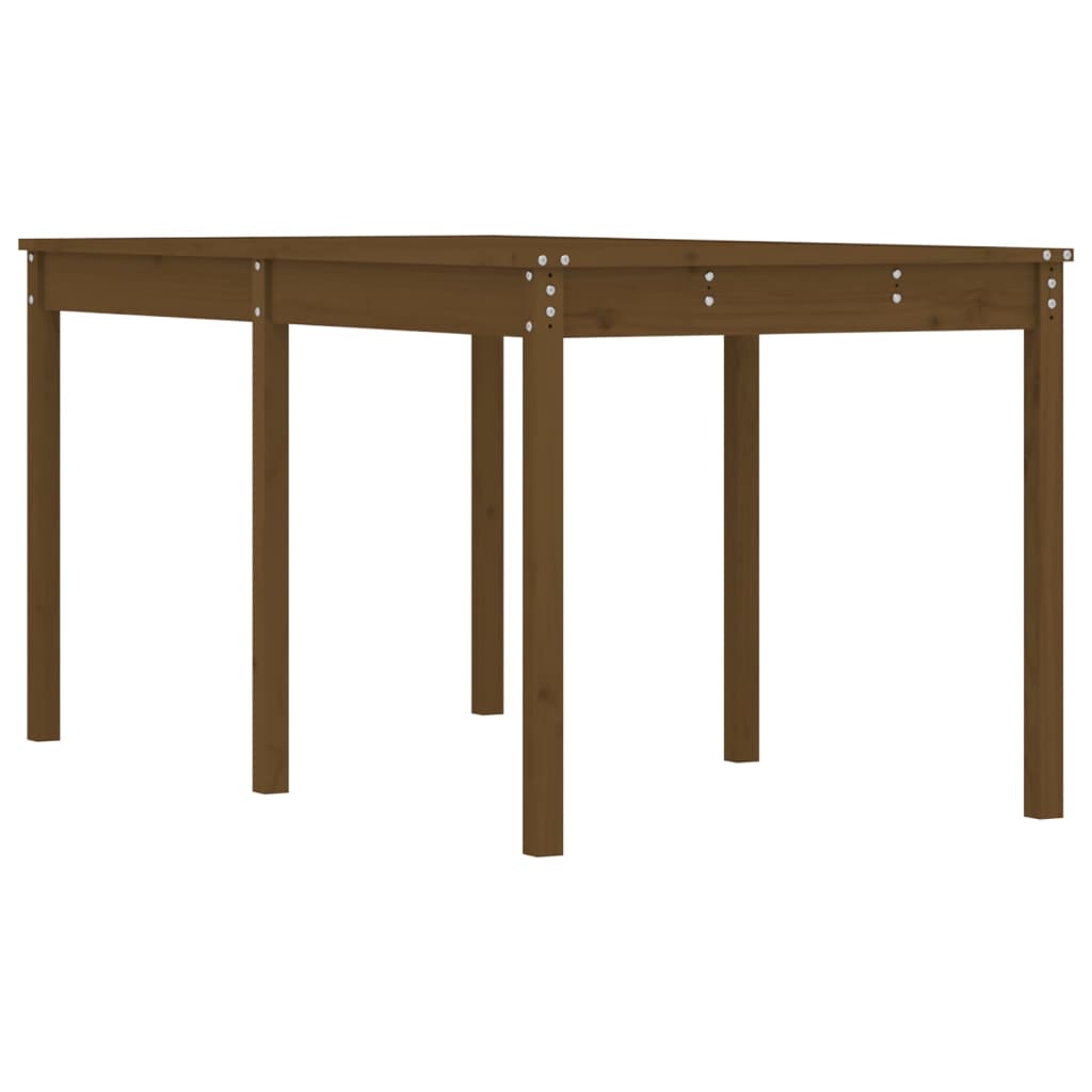 Gartentisch 82,5x82,5x76 cm Massivholz Kiefer