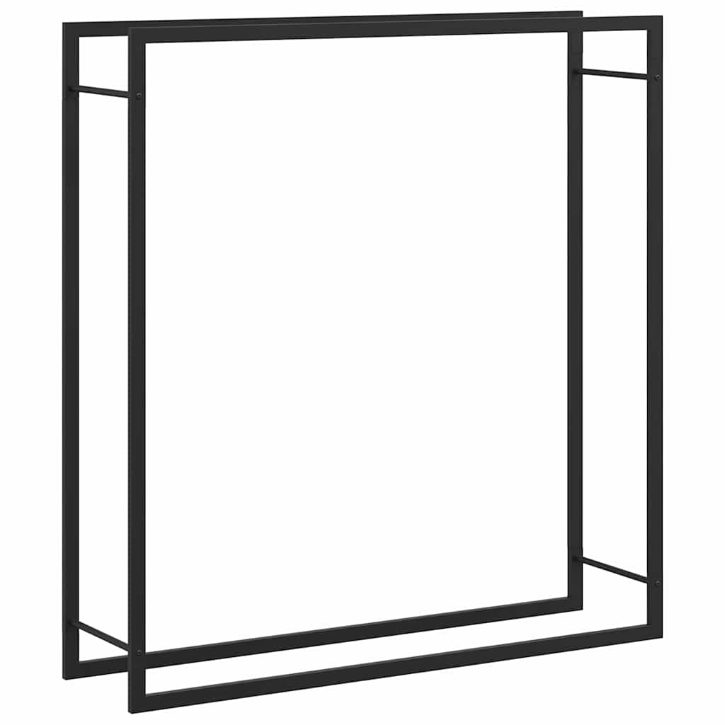 Brennholzregal 50x28x94 cm Edelstahl