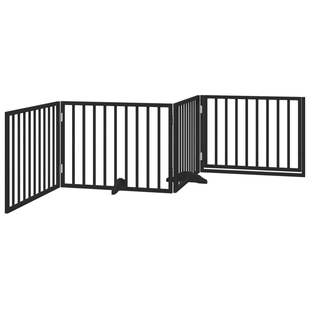 Hundegitter Faltbar 3 Paneele 150 cm Pappelholz