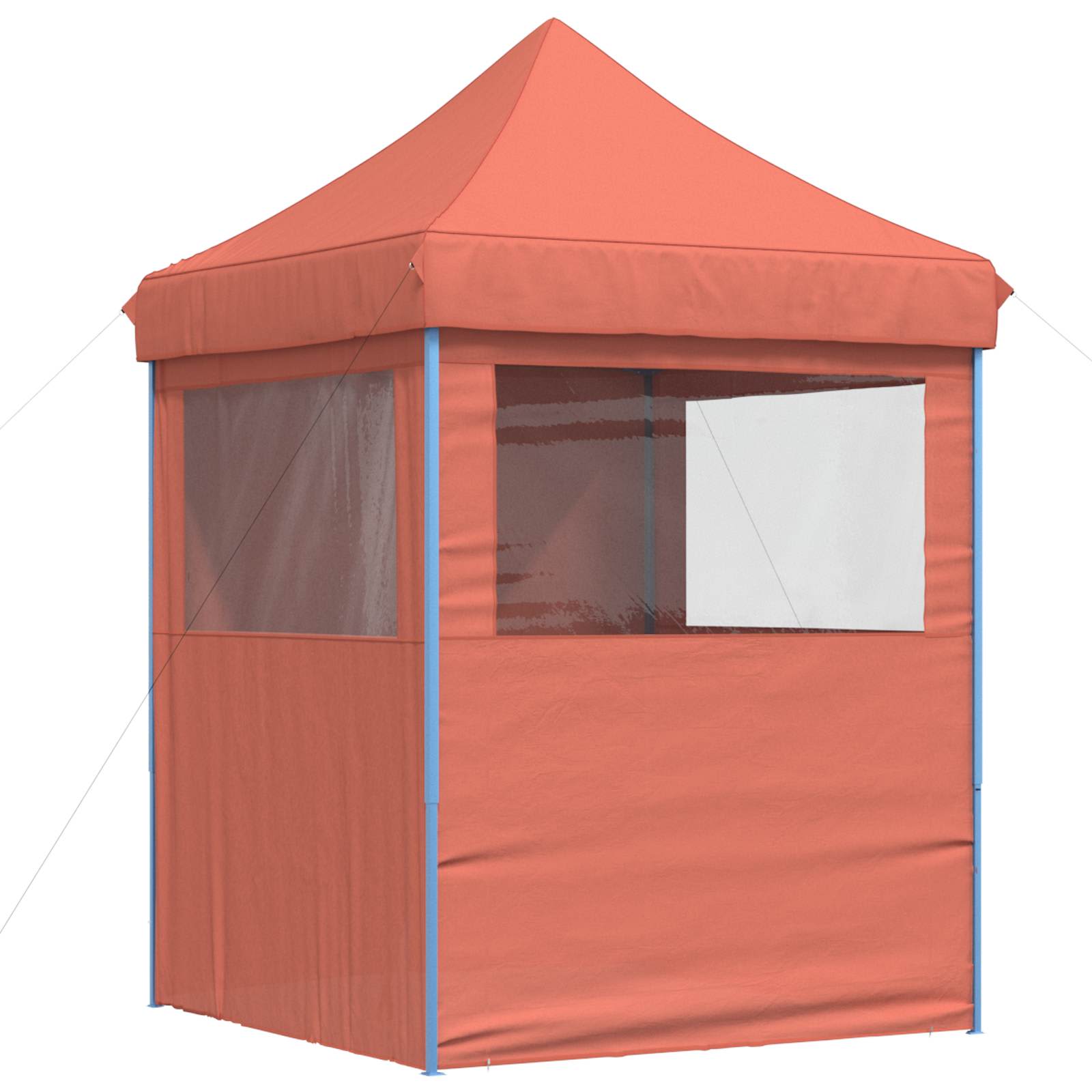 Partyzelt Faltbar Pop-Up Schwarz 200x200x306 cm