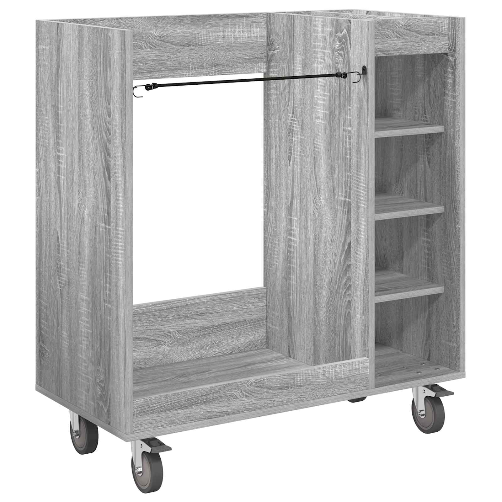Golf Schrank Mit Rad Uni Weiß 65 x 45 x 98 cm