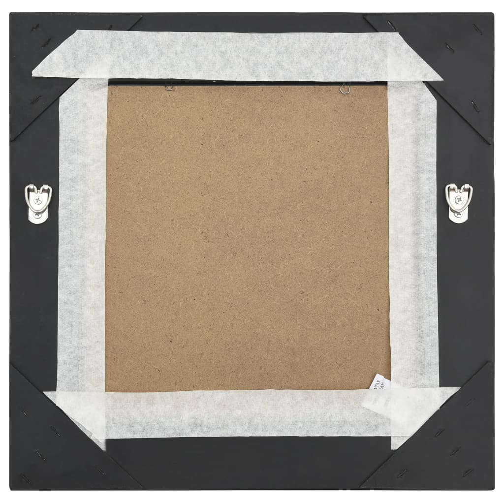 Wandspiegel im Barock-Stil 50x40 cm Weiß